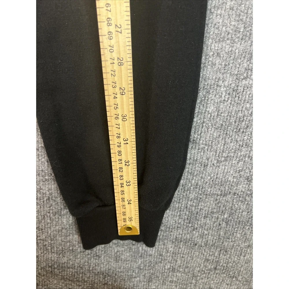 Justice Girls XL (16)  Black LOVE Rainbow Graphic Sweatshirt‎ & Jogger Pants Set